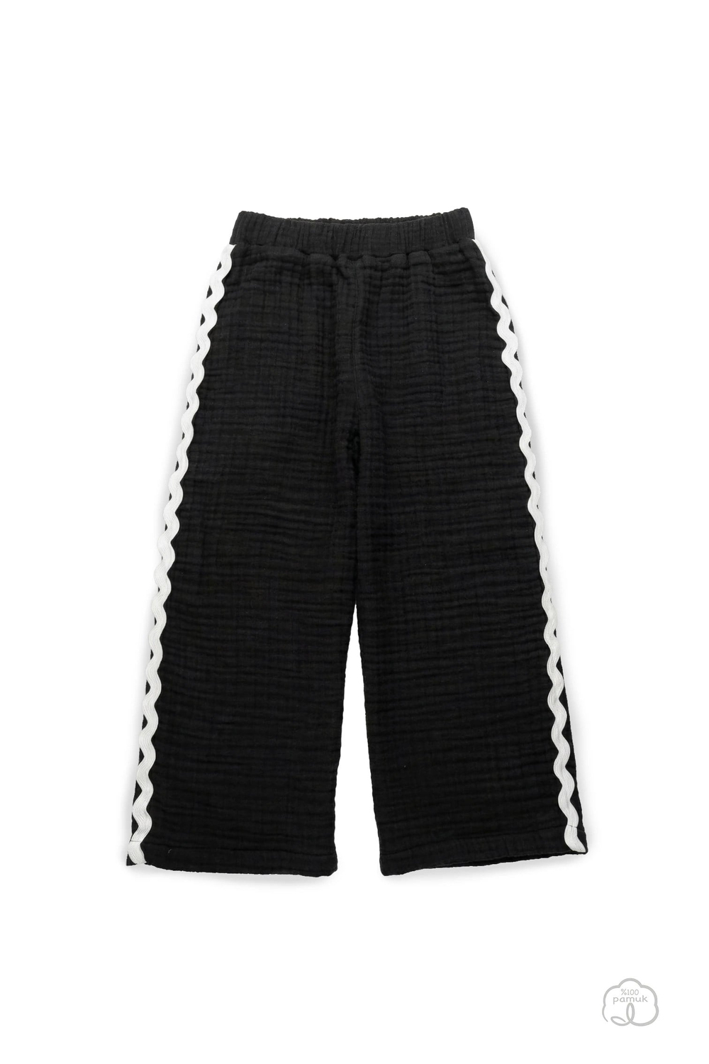 Su Yollu Müslin Pantolon