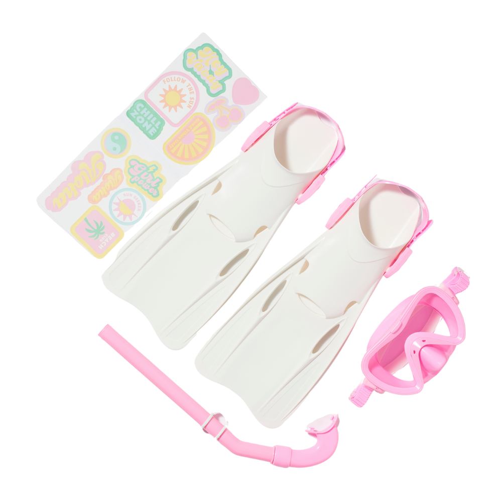 Sunnylife Dalış Seti Medium Summer Sherbet Pink