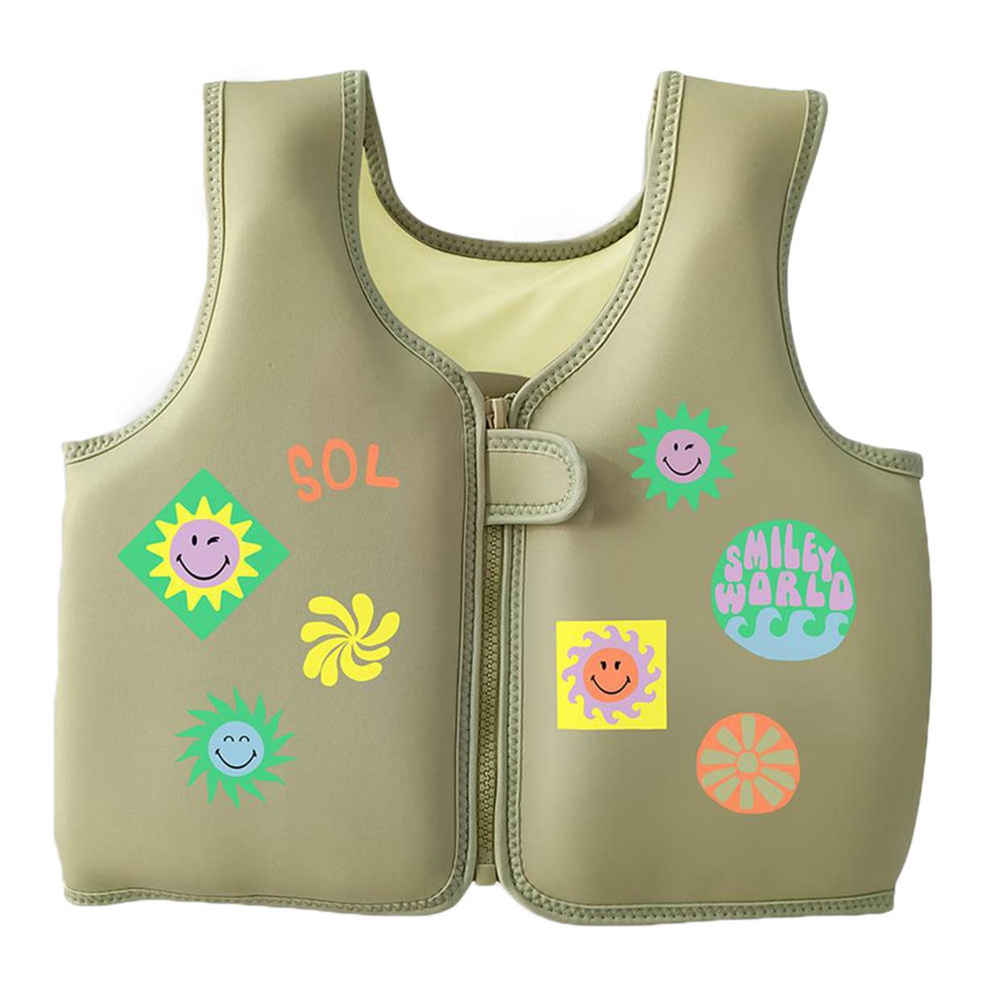 Sunnylife Smiley World Yüzme Yeleği
