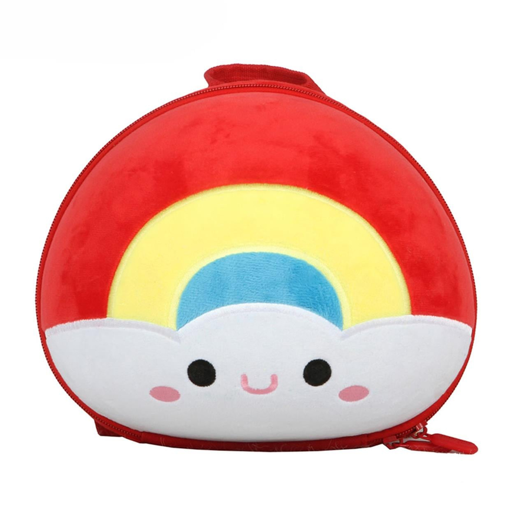 Supercute Rainbow Omuz Çantası Kırmızı