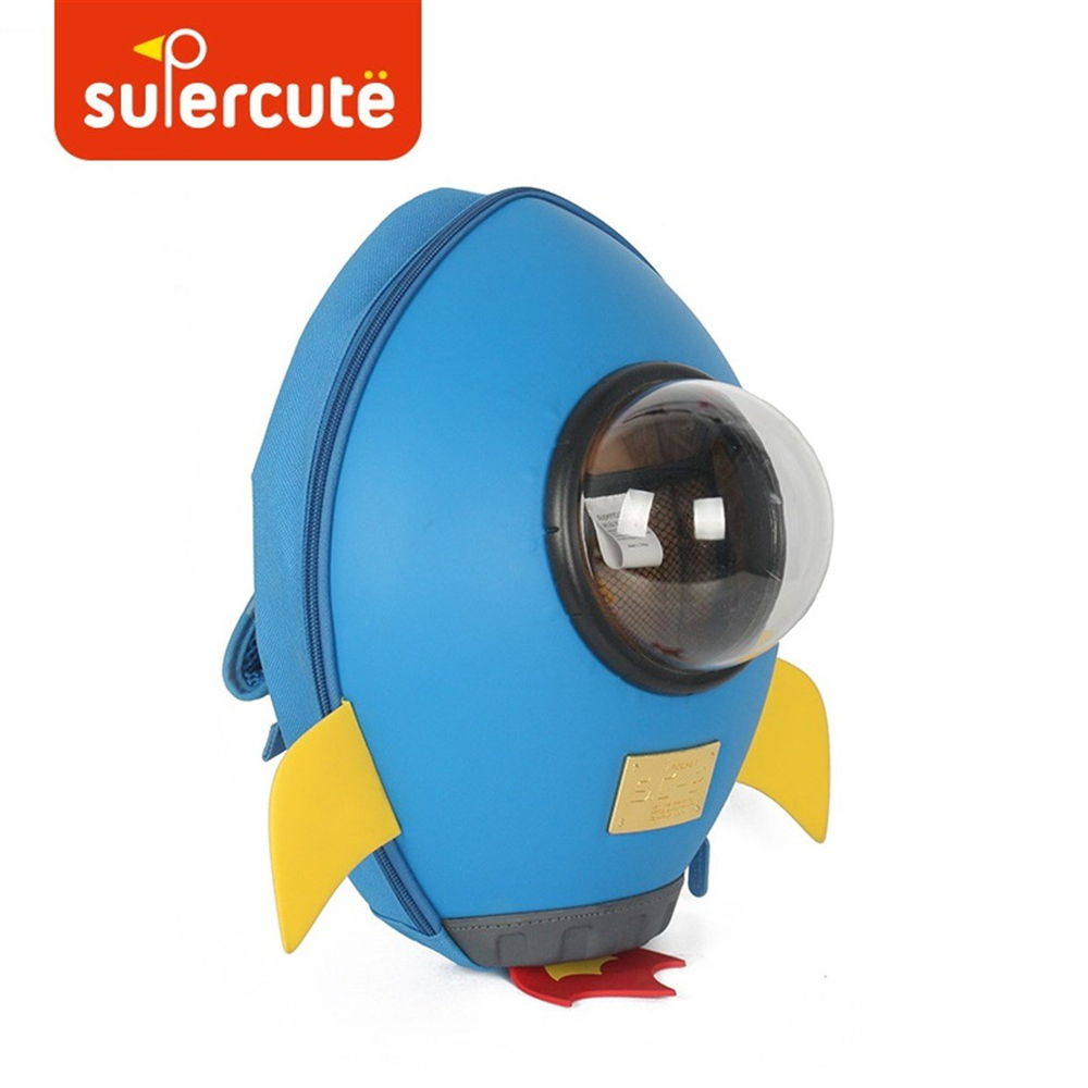 Supercute Rocket Sırt Çantası / Mavi