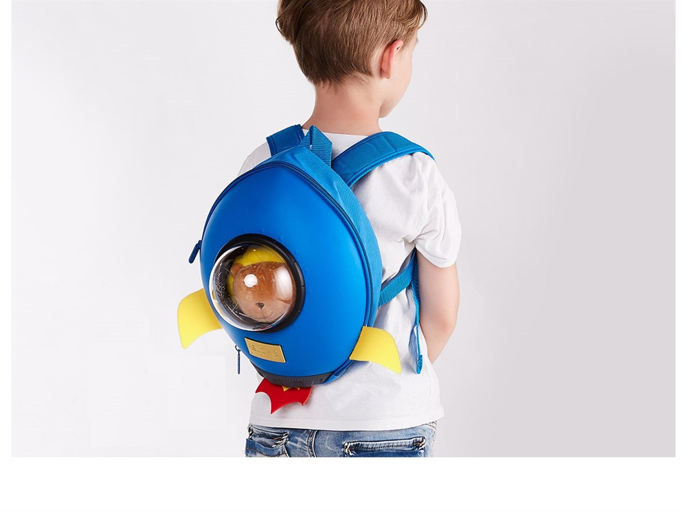 Supercute Rocket Sırt Çantası / Mavi