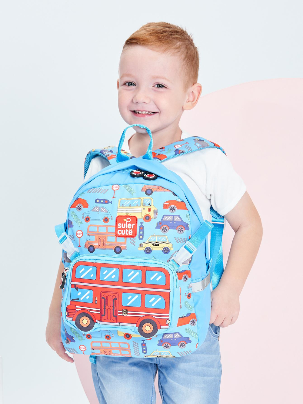 Supercute Two-in-One Big Car Sırt Çantası 