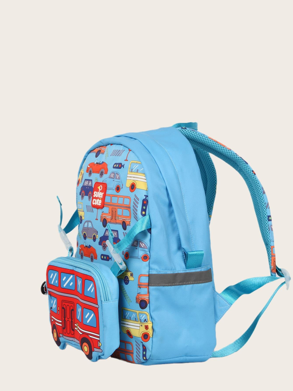 Supercute Two-in-One Big Car Sırt Çantası 