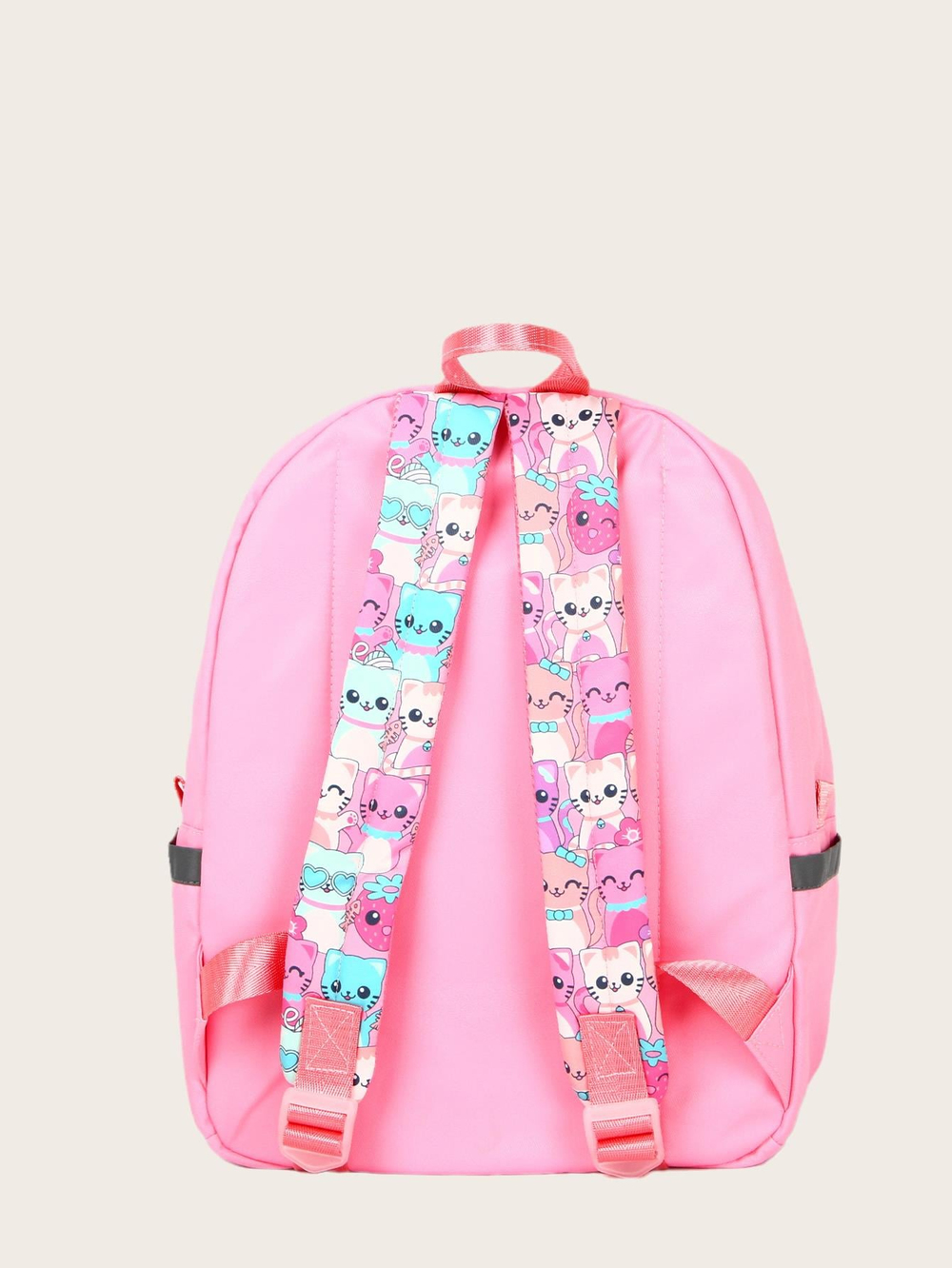Supercute Two-in-One Pink Cat Sırt Çantası