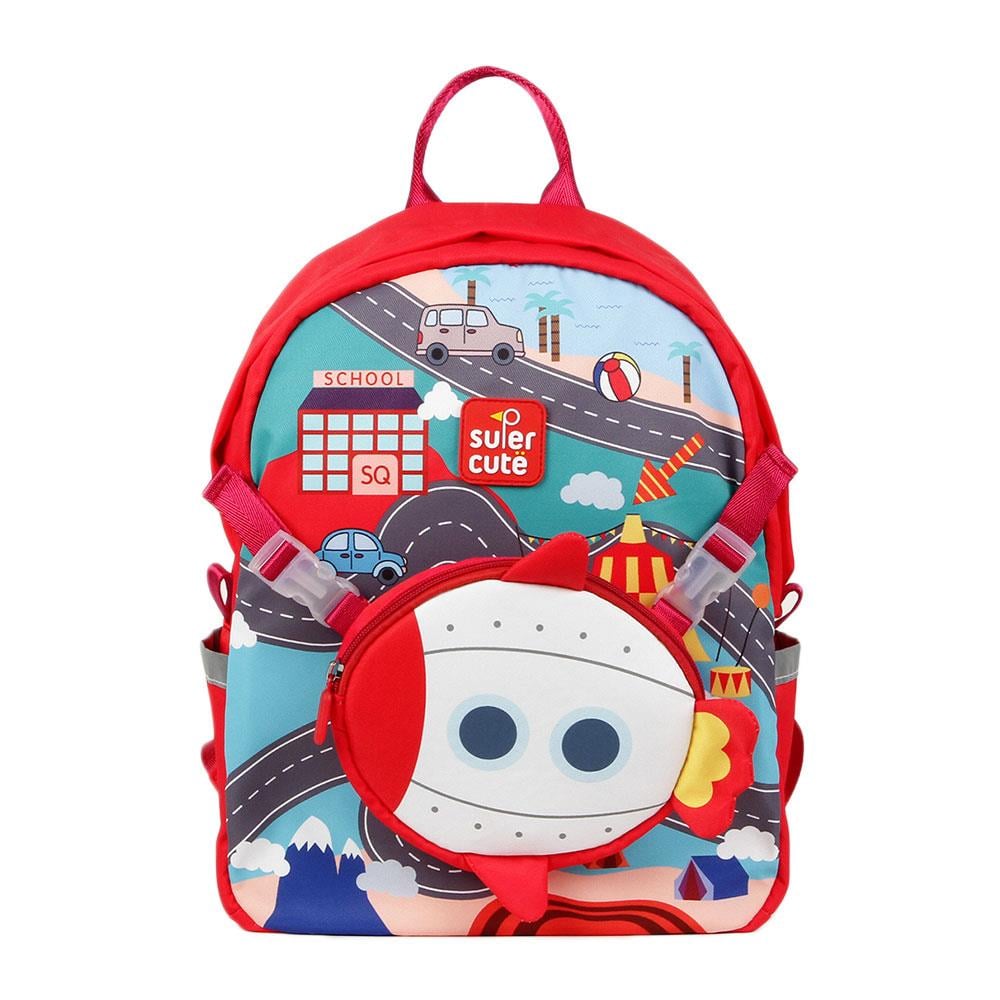 Supercute Two-in-One Rocket Sırt Çantası