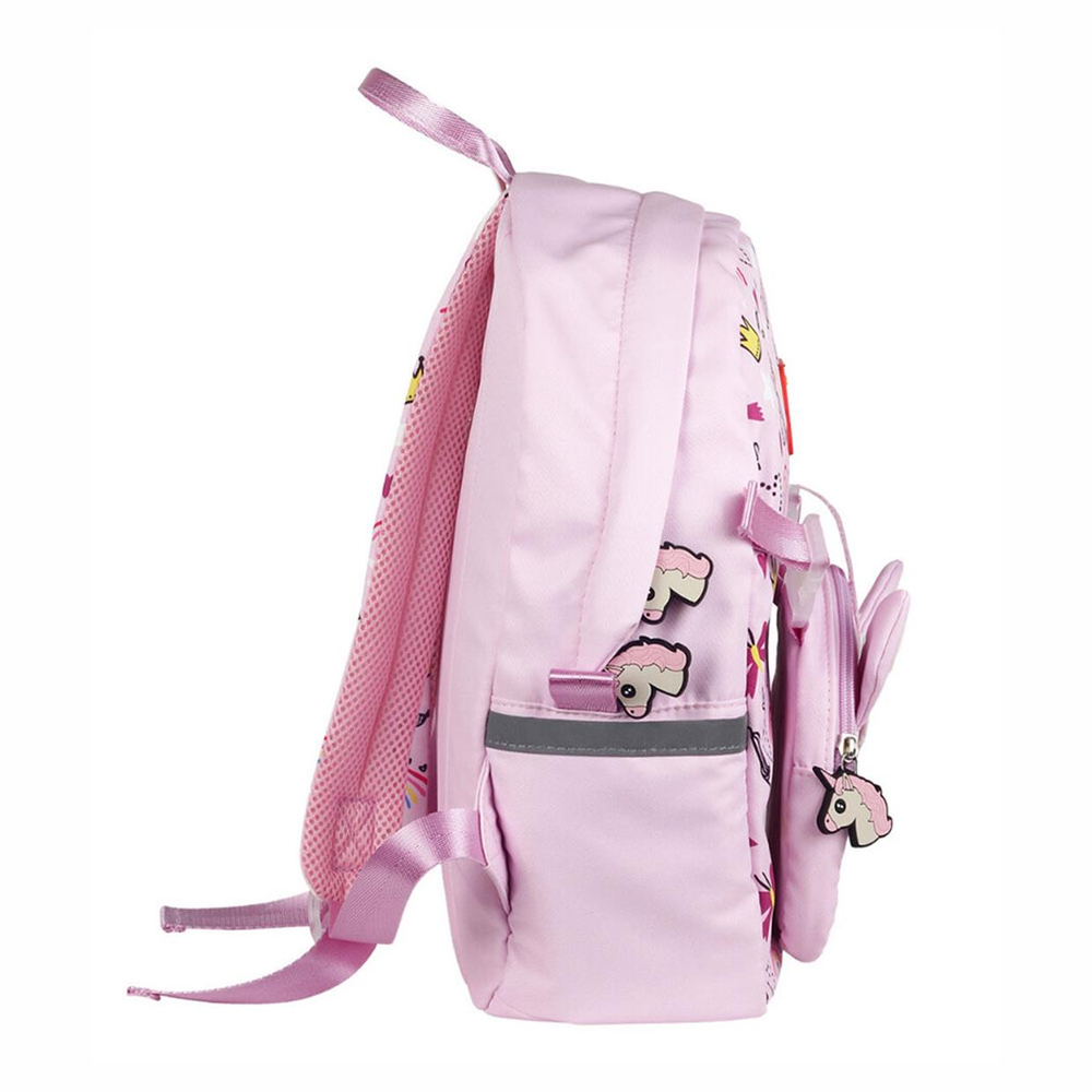 Supercute Two-in-One Unicorn Sırt Çantası Pembe