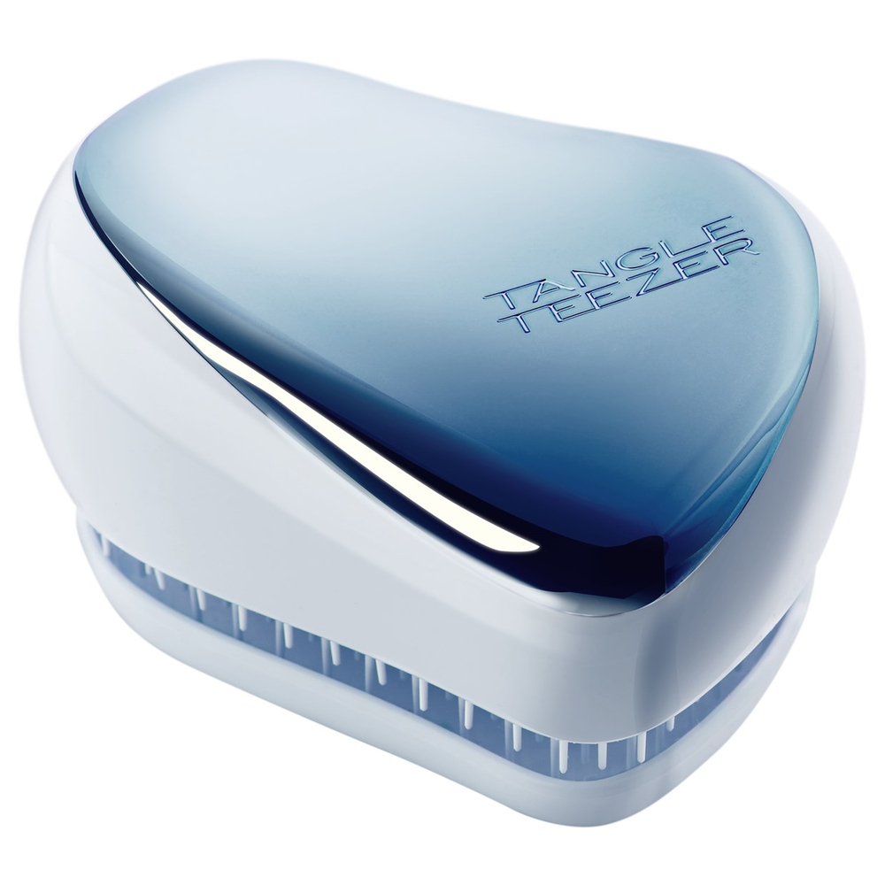 Tangle Teezer Compact Styler Baby Blue Chrome Saç Fırçası
