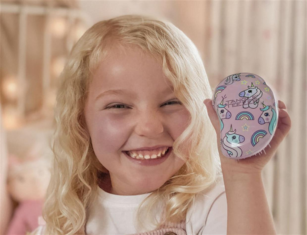 Tangle Teezer Compact Styler Mini Original Pink Unicorn Saç Fırçası