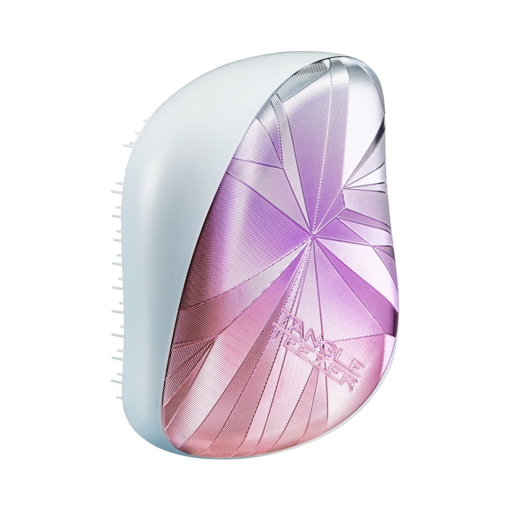 TANGLE TEEZER COMPACT STYLER SMASHED HOLO MAVİ/PEMBE SAÇ FIRÇASI