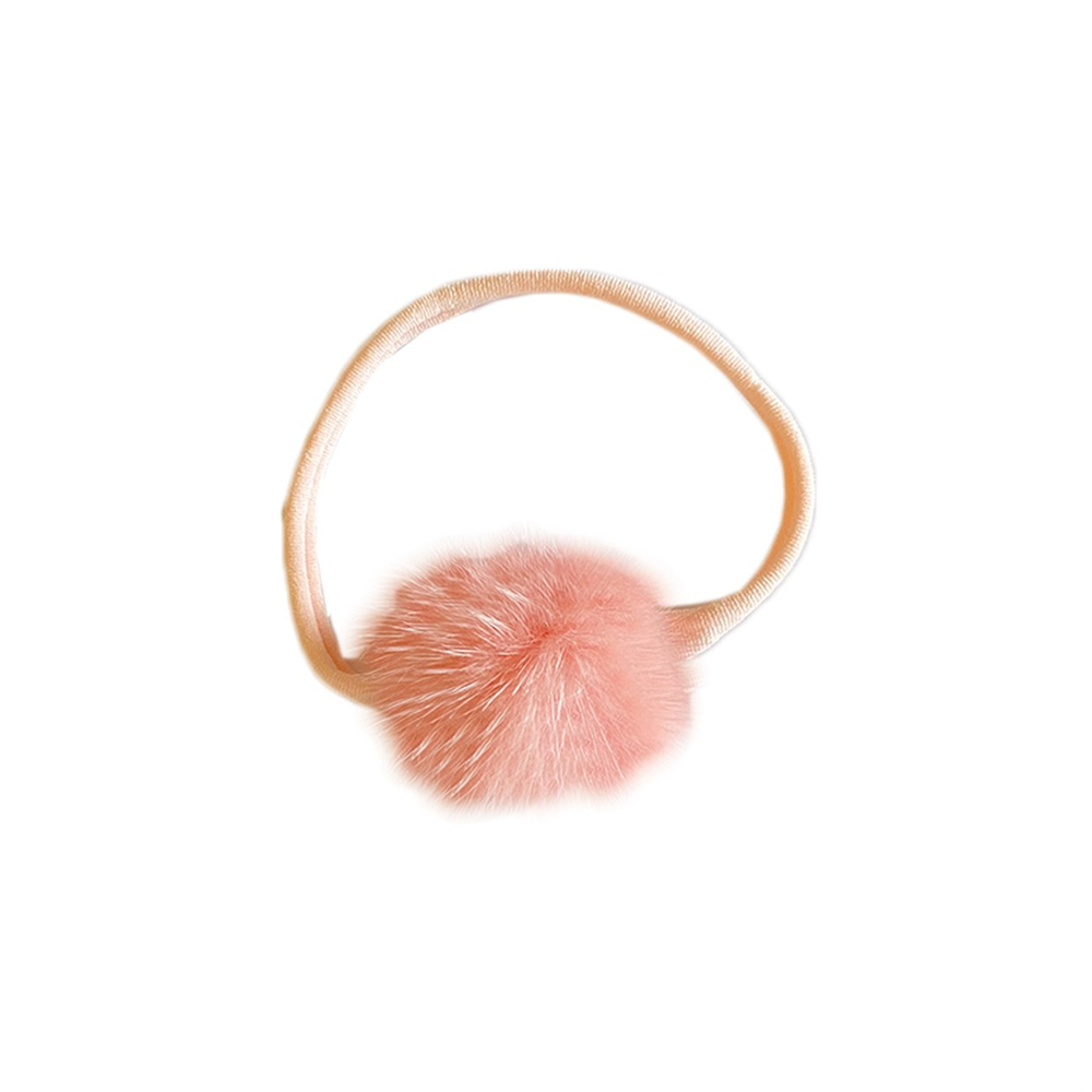 TEKLİ POMPOM BANT - PEMBE
