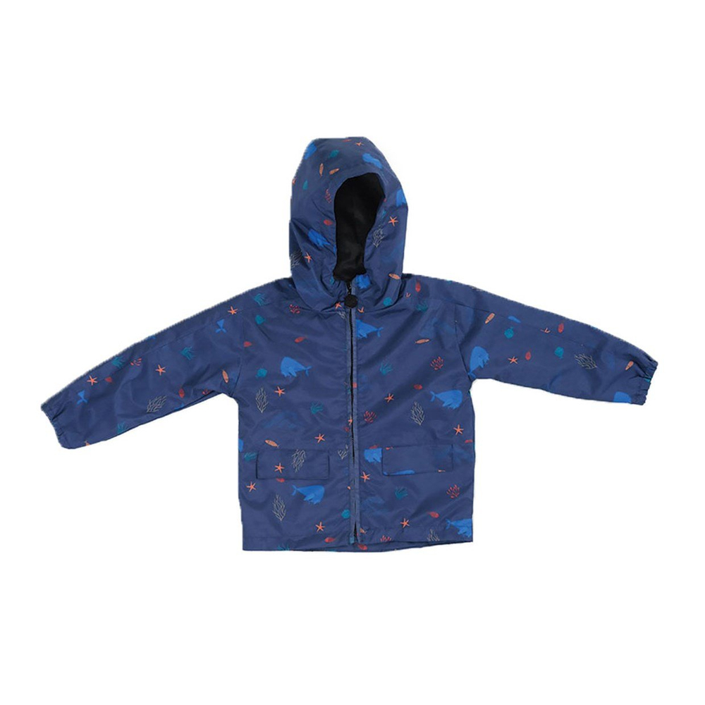 The Mini Mine Yağmur Montu Under The Sea