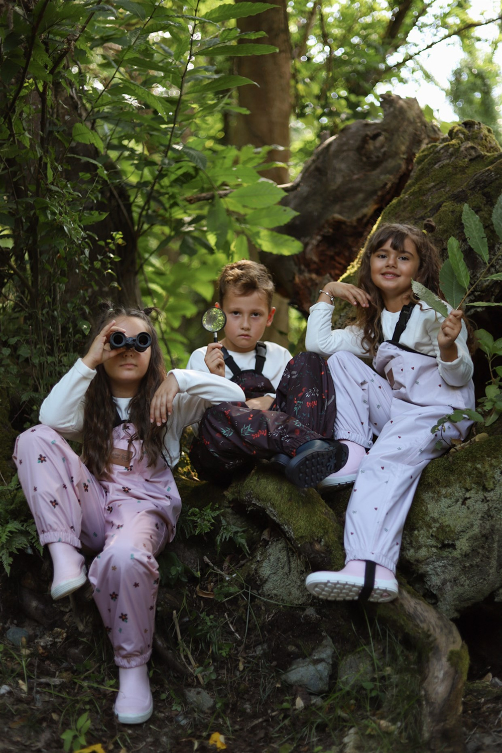 The Mini Mine Yağmur Tulumu Forest