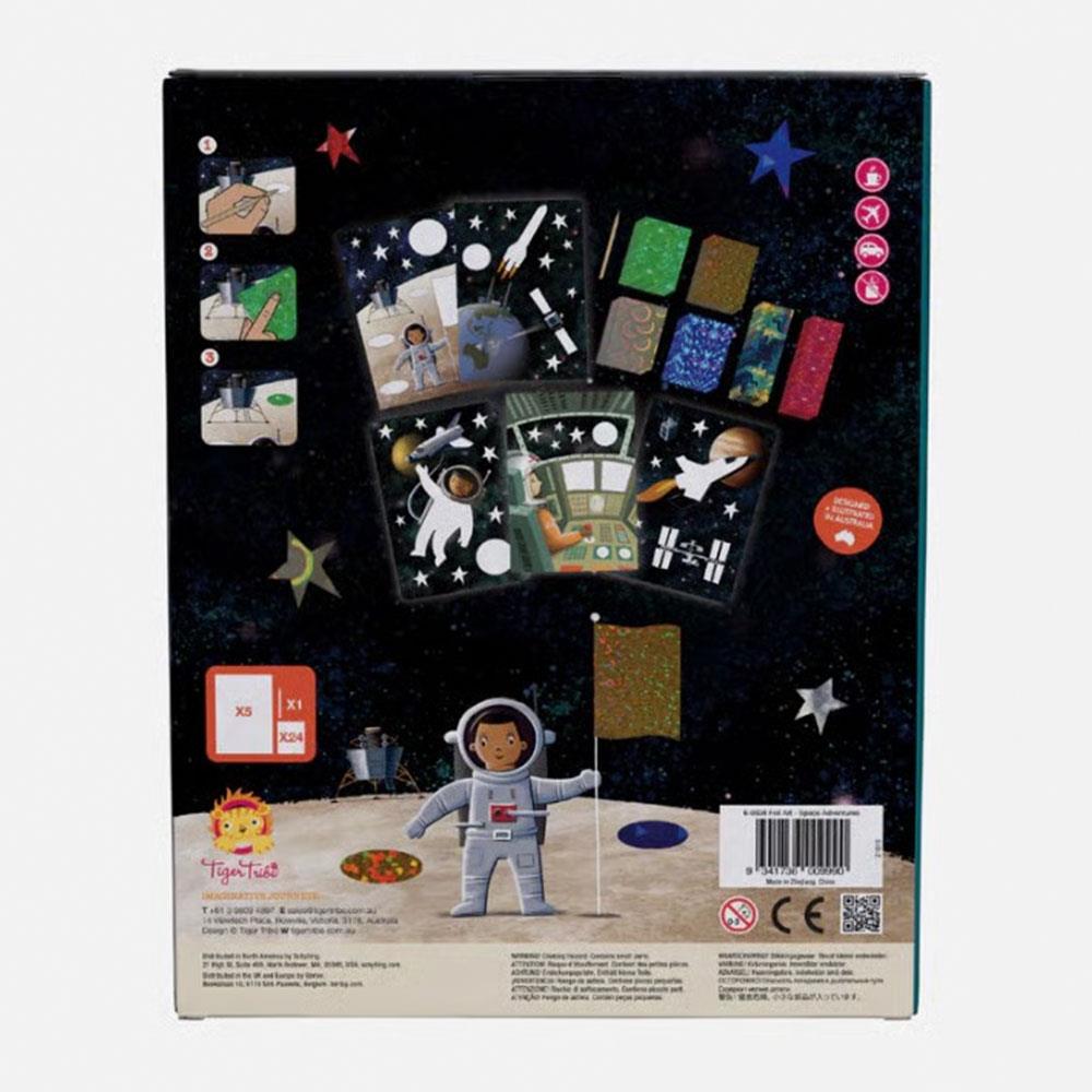 Tiger Tribe Folyo Sanatı Space Adventures