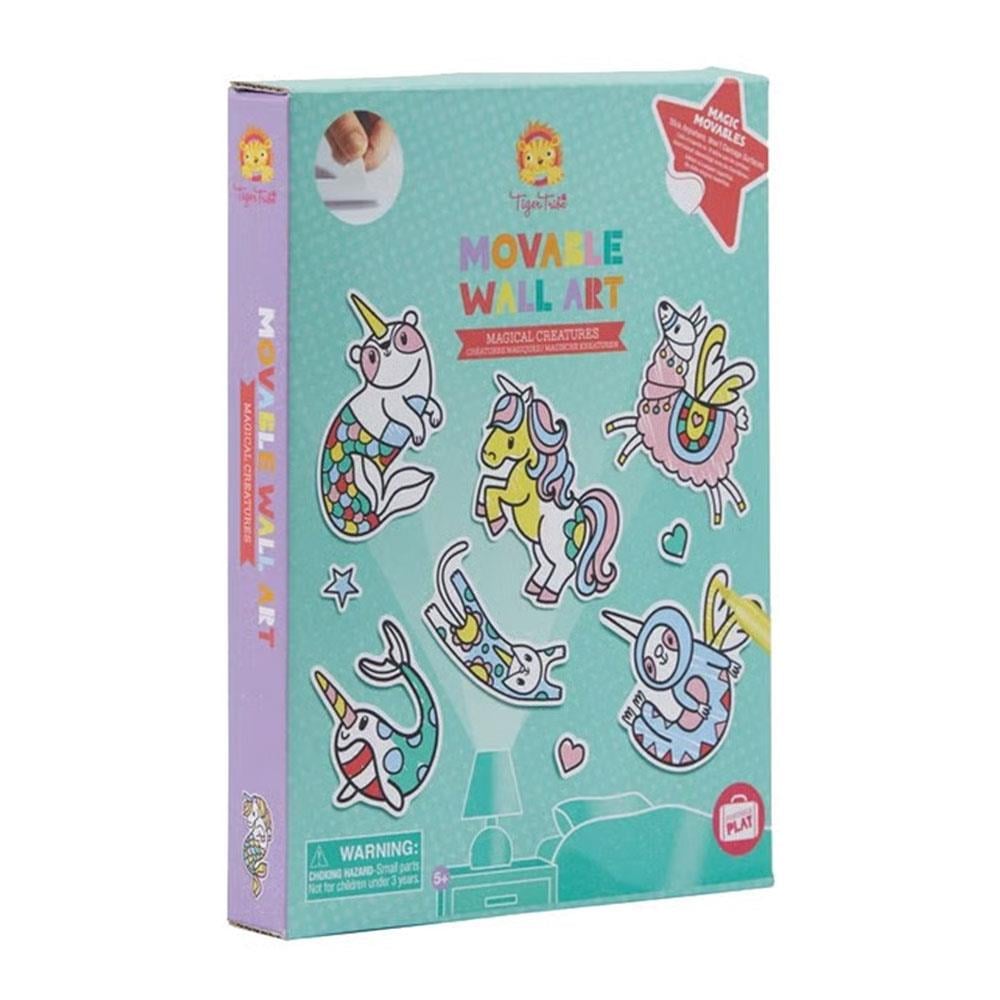 Tiger Tribe Hareketli Duvar Sanatı Magical Creatures