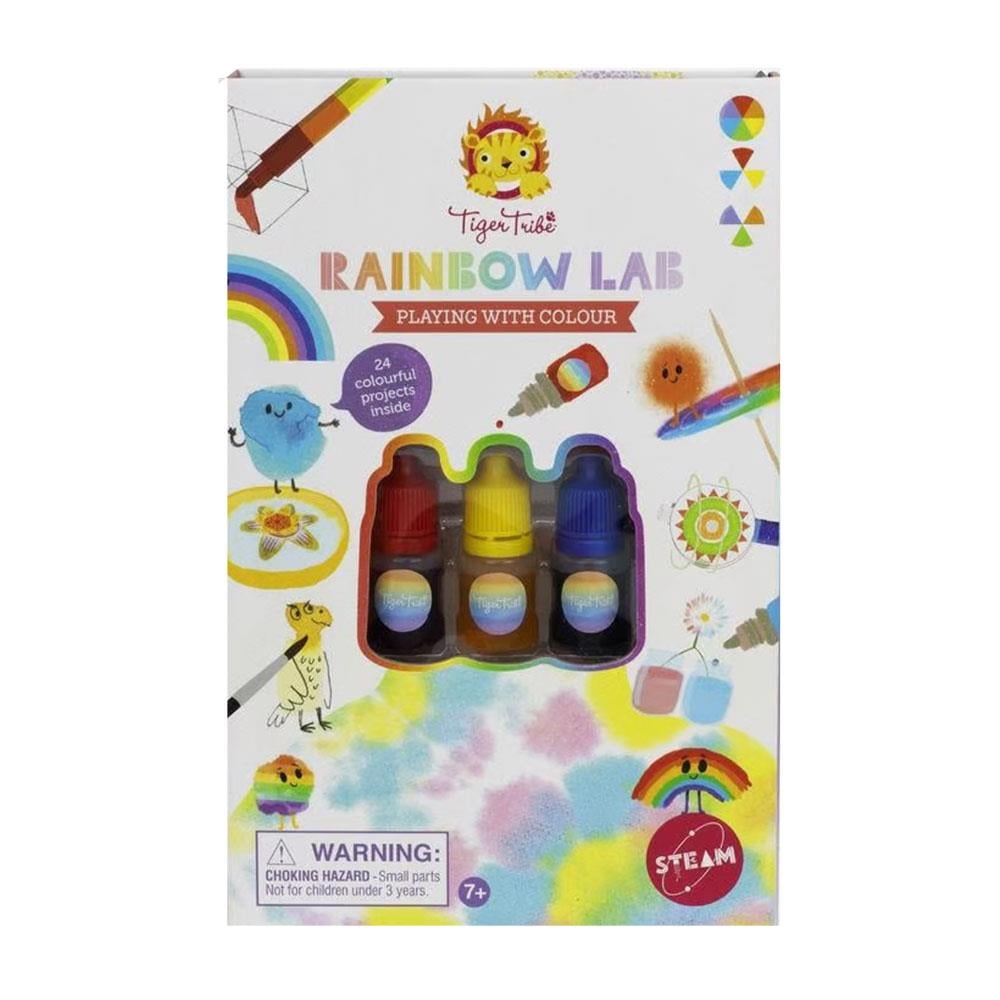 Tiger Tribe Rainbow Lab Playing with Colour