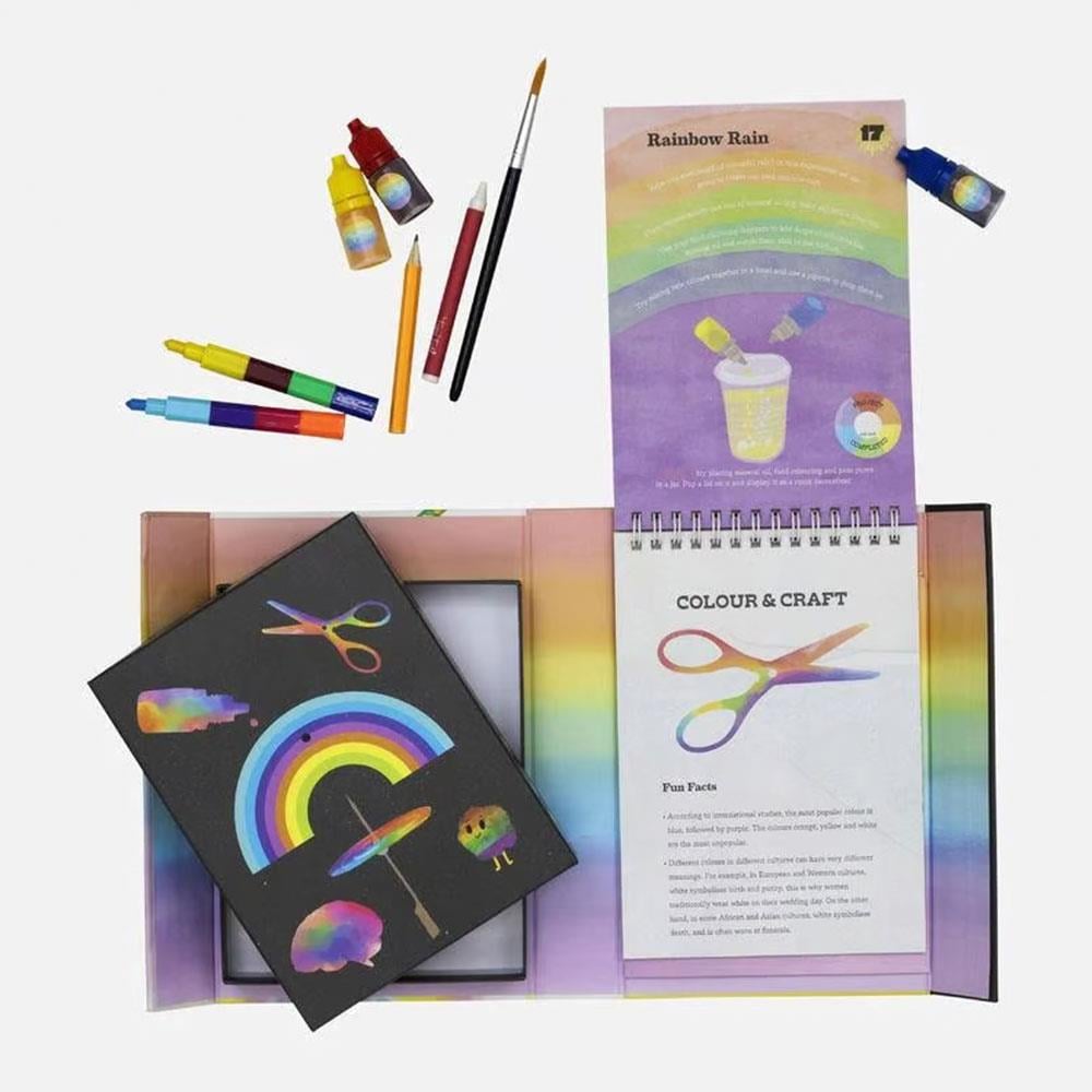 Tiger Tribe Rainbow Lab Playing with Colour