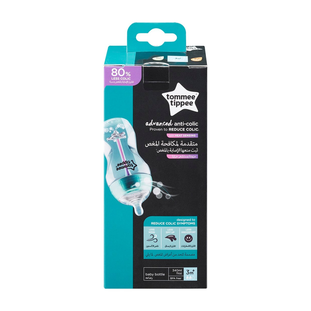 Tommee Tippee 1x340 ml Gelişmiş Antikolik Biberon
