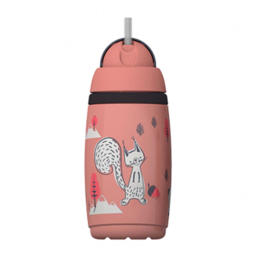 Tommee Tippee Isı Yalıtımlı Pipetli Bardak Pembe