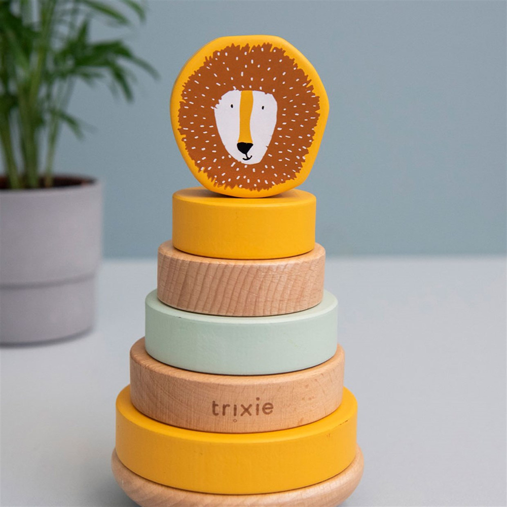 Trixie Ahşap Dizme Oyuncağı Mr. Lion