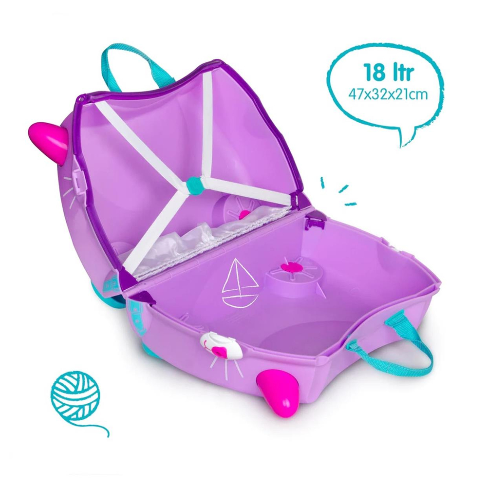 Trunki Çocuk Bavulu Kedi Cassie