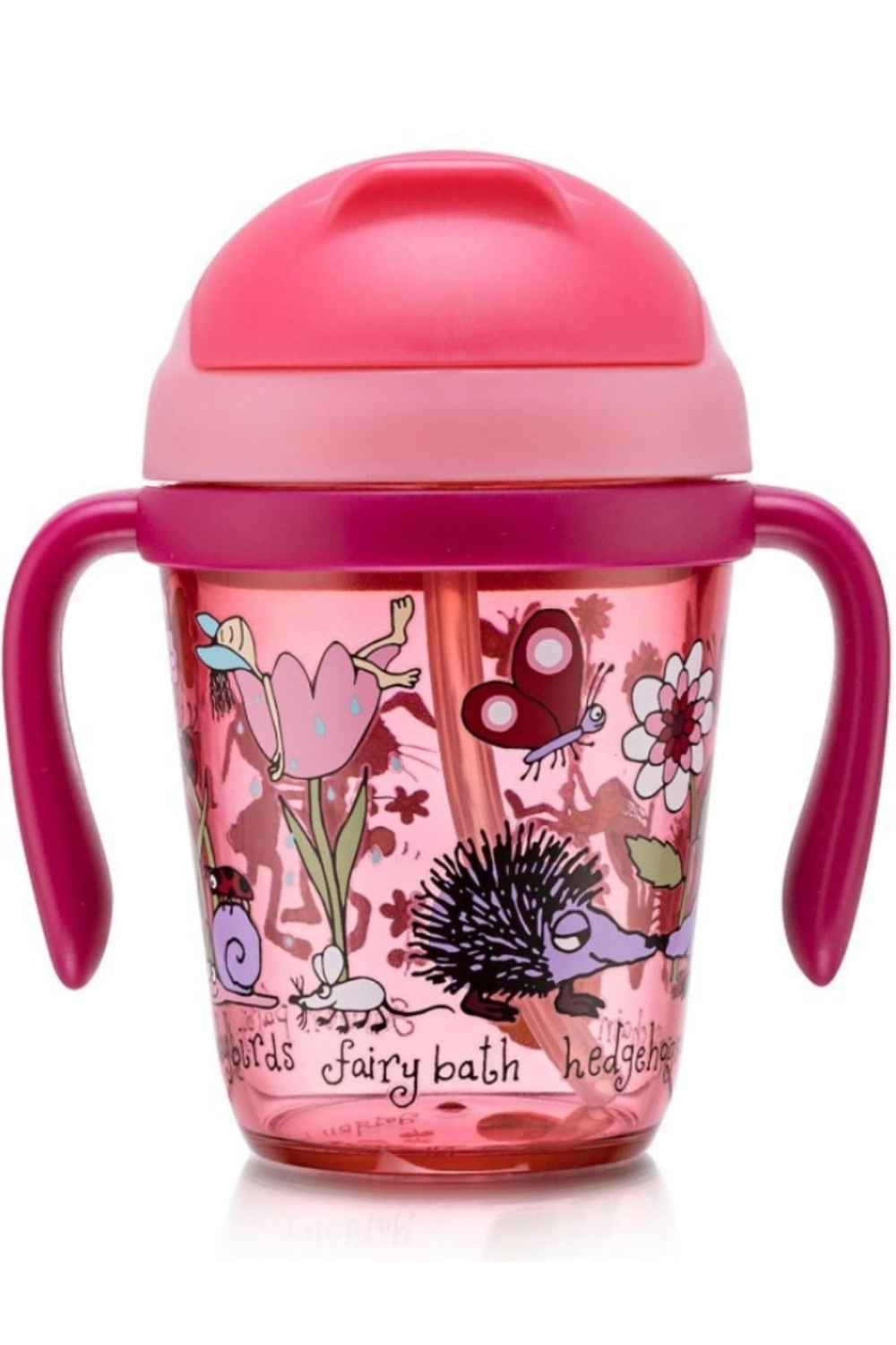 Tyrrell Katz Kulplu Pipetli Matara / Suluk 300 ml - Secret Garden