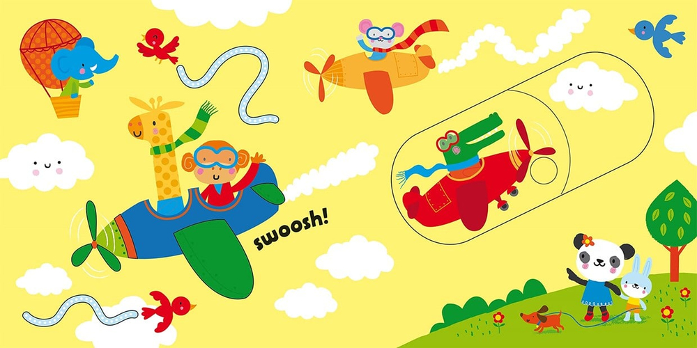 Usborne Baby's Very First Slide And See Things That Go