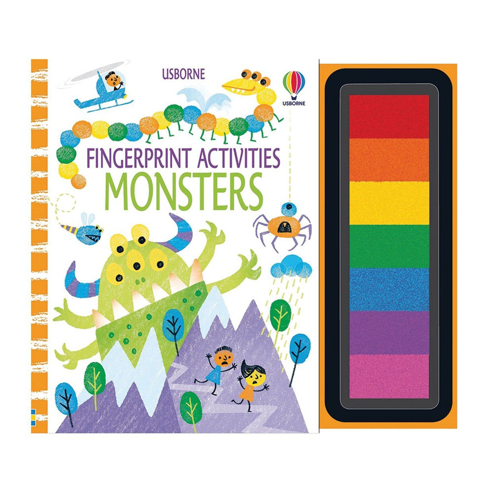 Usborne Fingerprint Activities Monsters