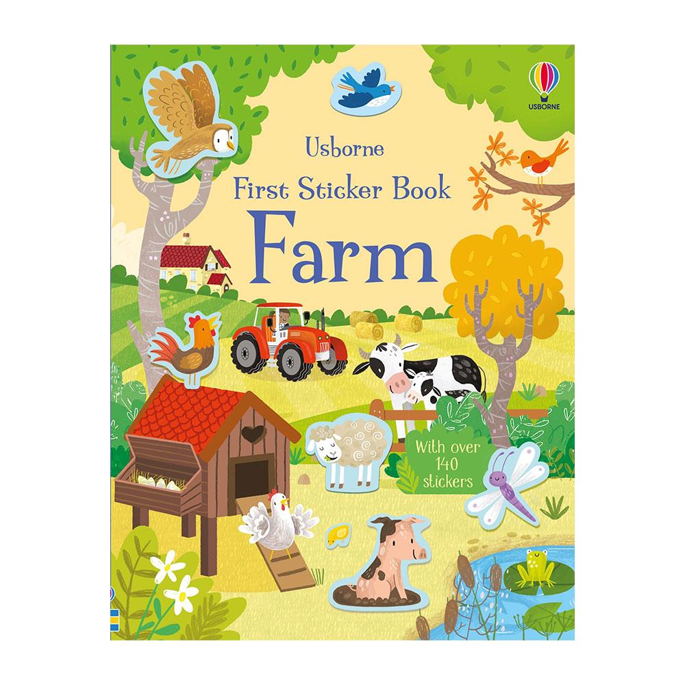 Usborne First Sticker Book Farm