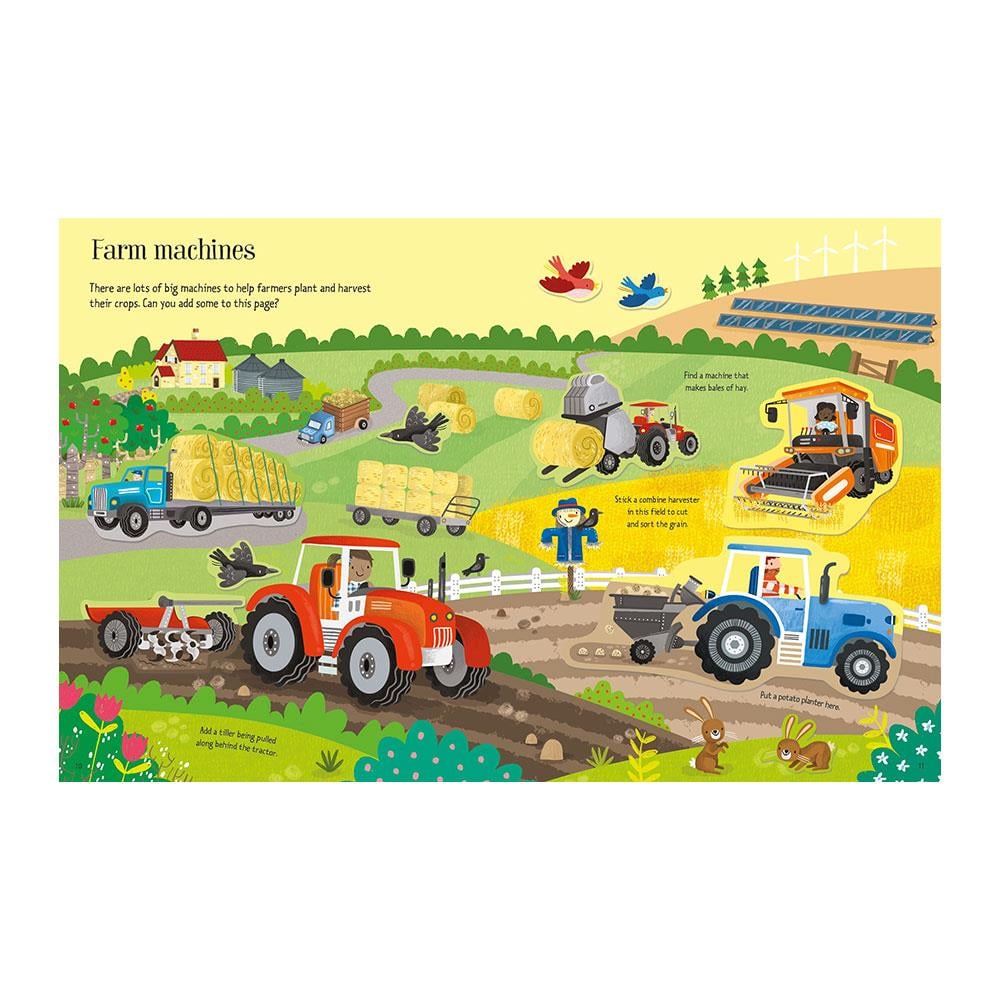 Usborne First Sticker Book Farm