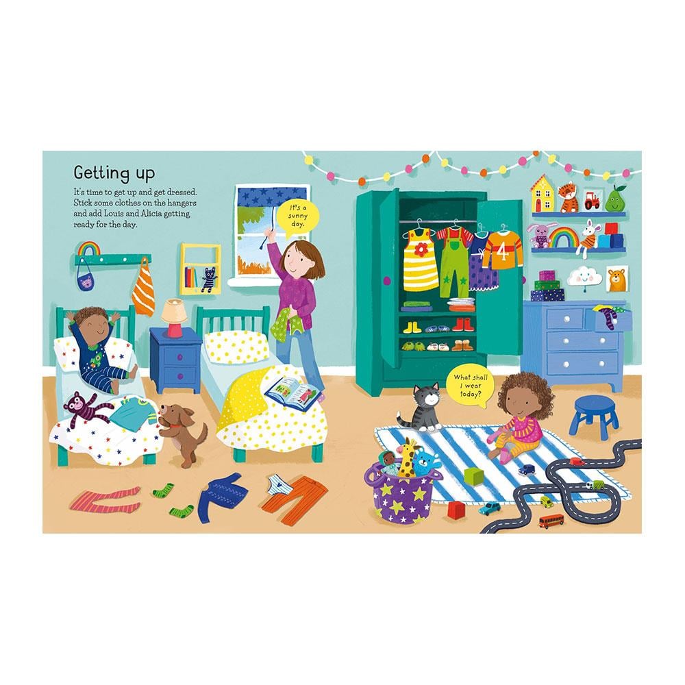 Usborne First Sticker Book My Day