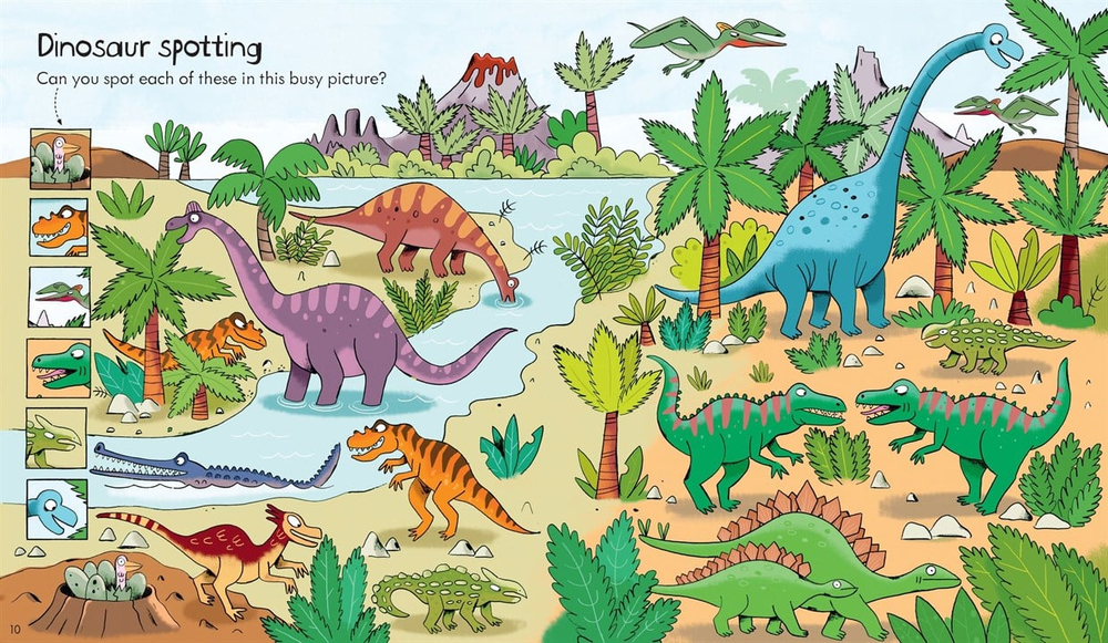 Usborne Little Children's Dinosaur Activity Book