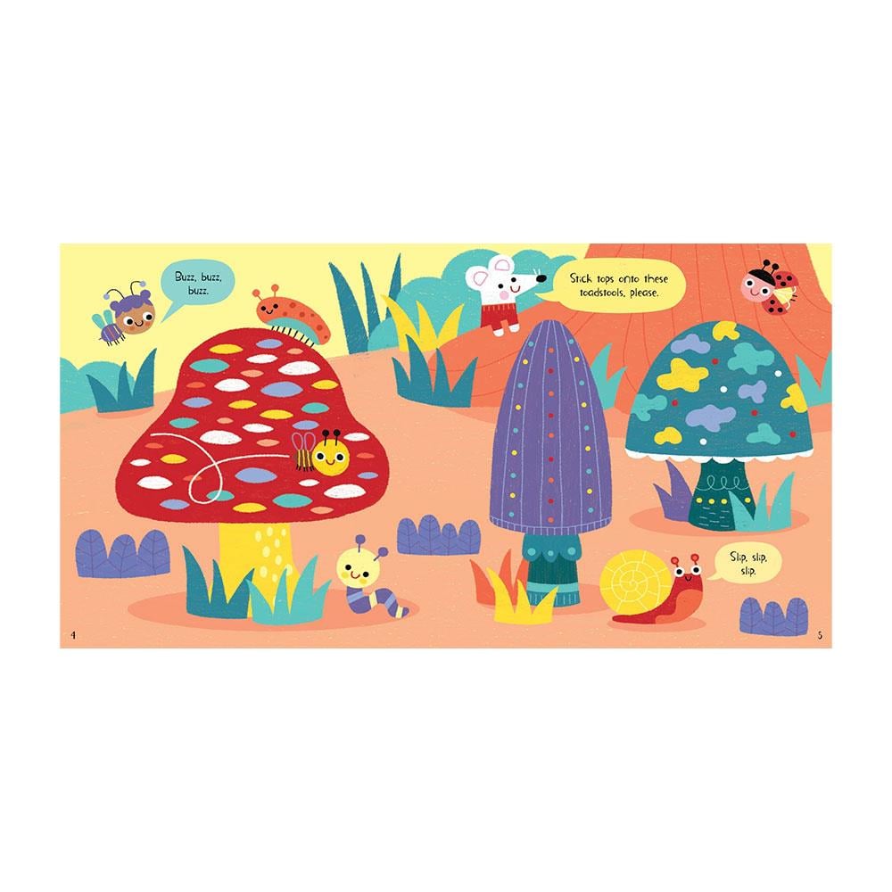 Usborne Little Children's Nature Sticker Book