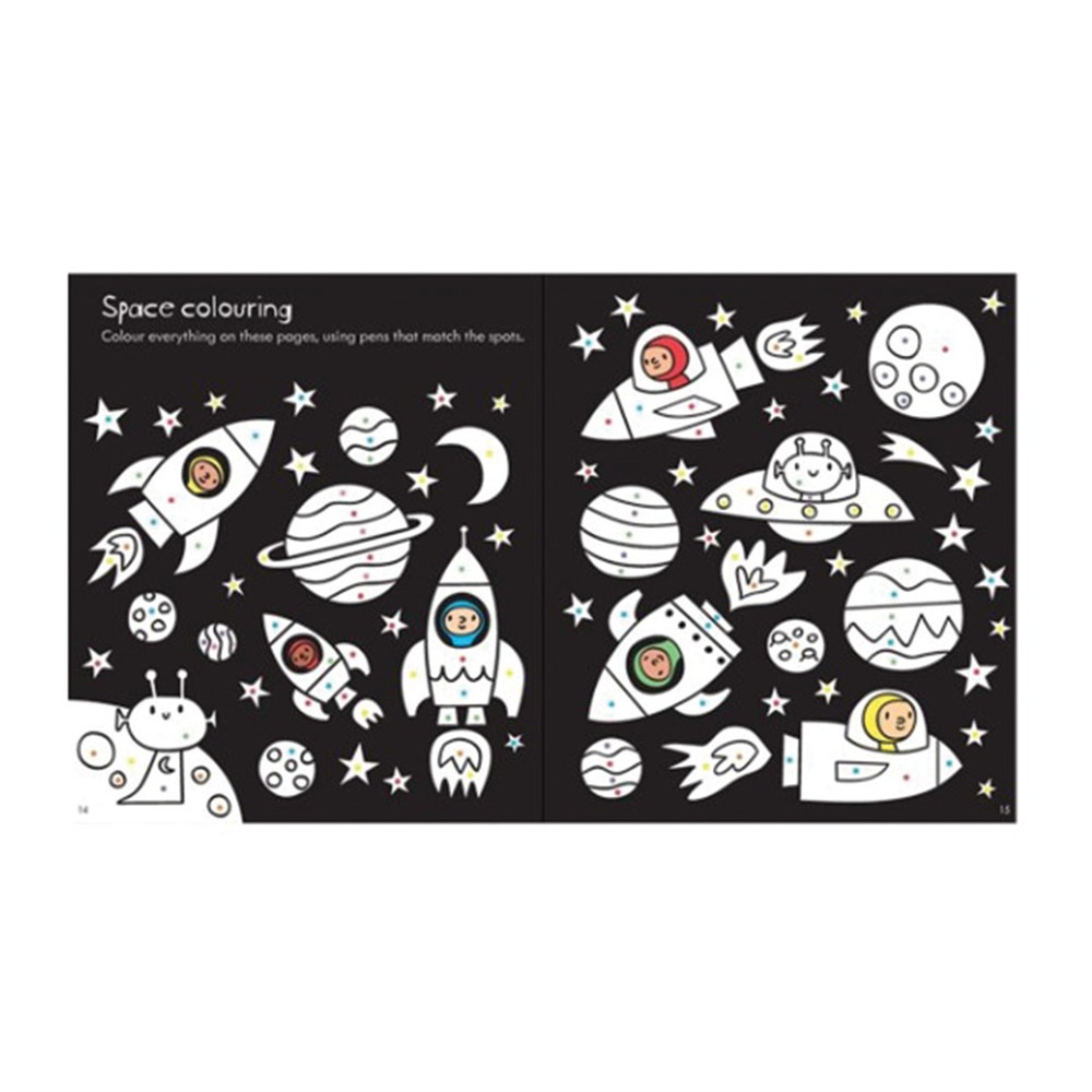 Usborne Little Childrens Space Activity