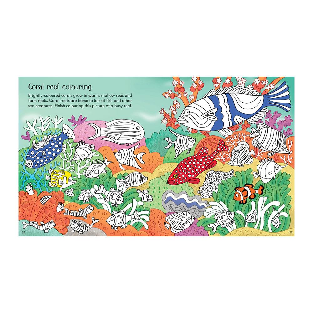 Usborne Little Childrens Under The Sea Activity Book