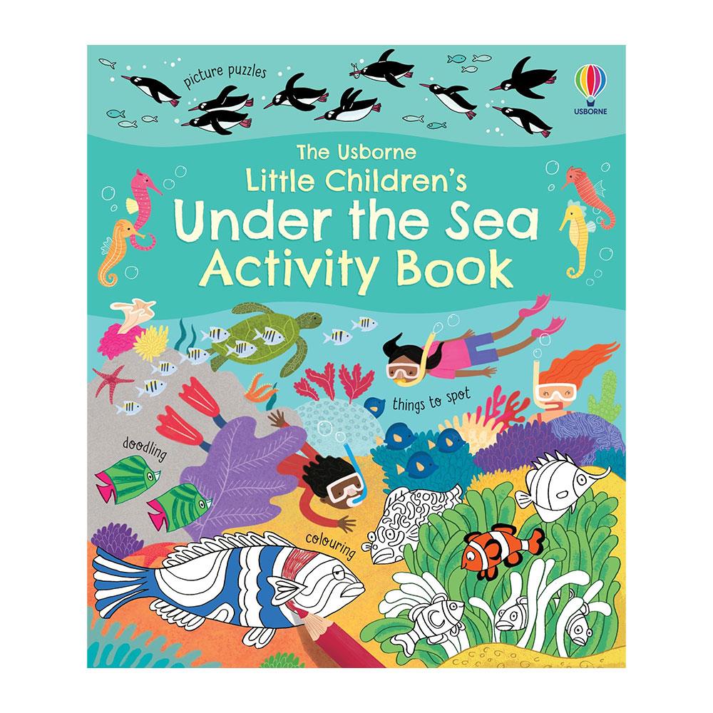 Usborne Little Childrens Under The Sea Activity Book