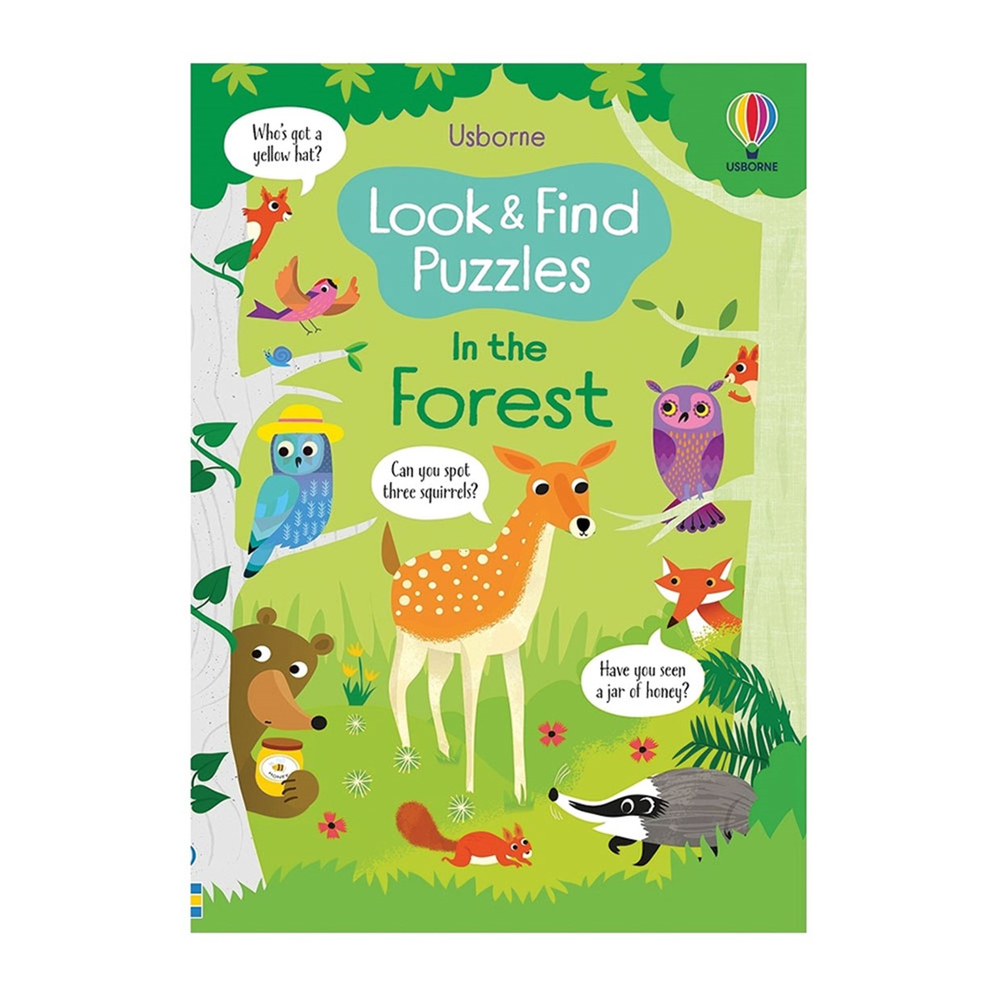 Usborne Look & Find Puzzles In The Forest