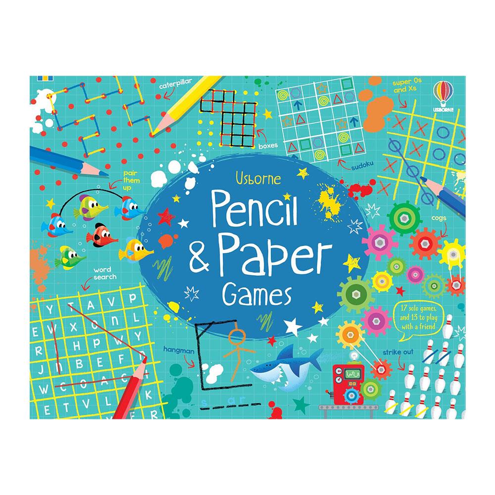 Usborne Pencil And Paper Games Pad