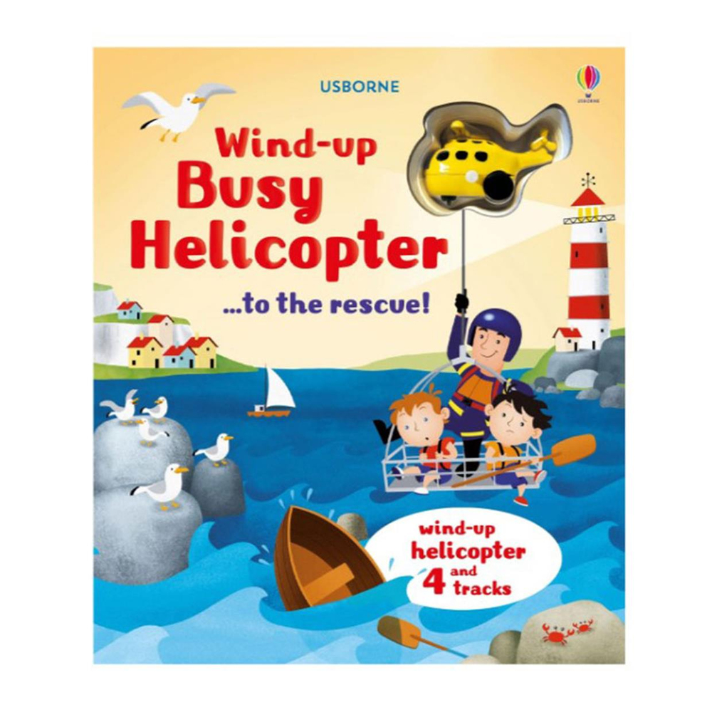 Usborne Wind-up Busy Helicopter Book