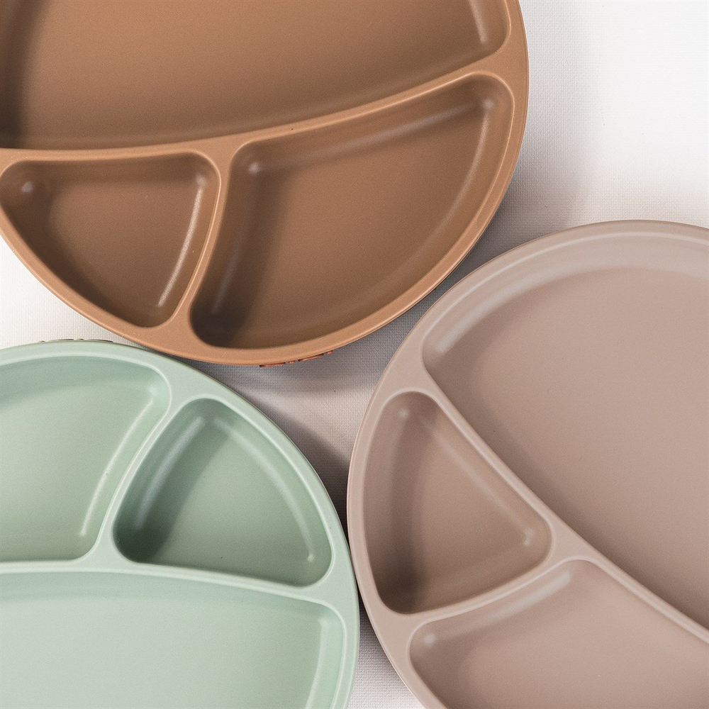 VAKUMLU BÖLMELİ TABAK - WOODY BROWN