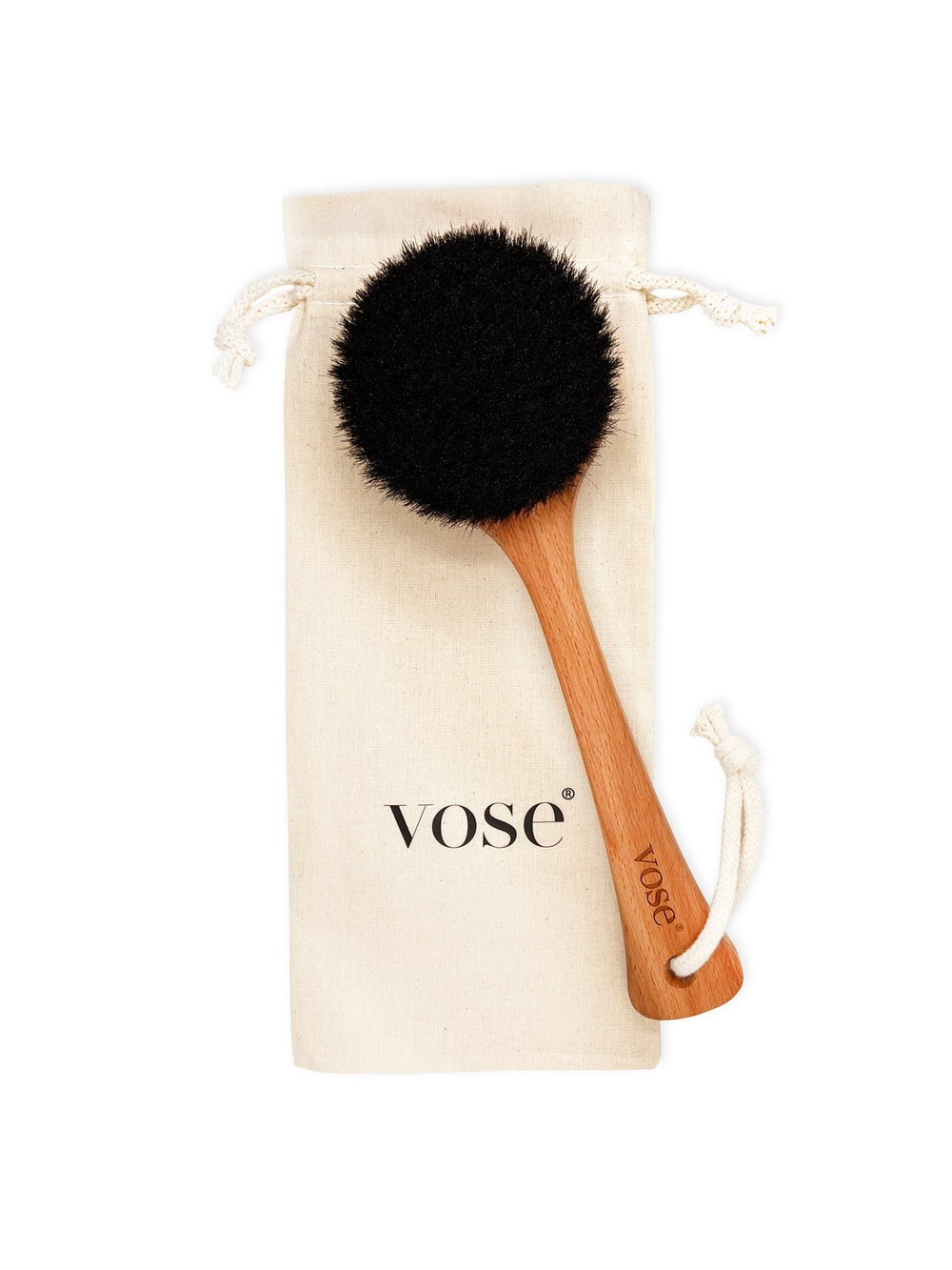 Vose At Kılı %100 Doğal Vücut Fırçası Long