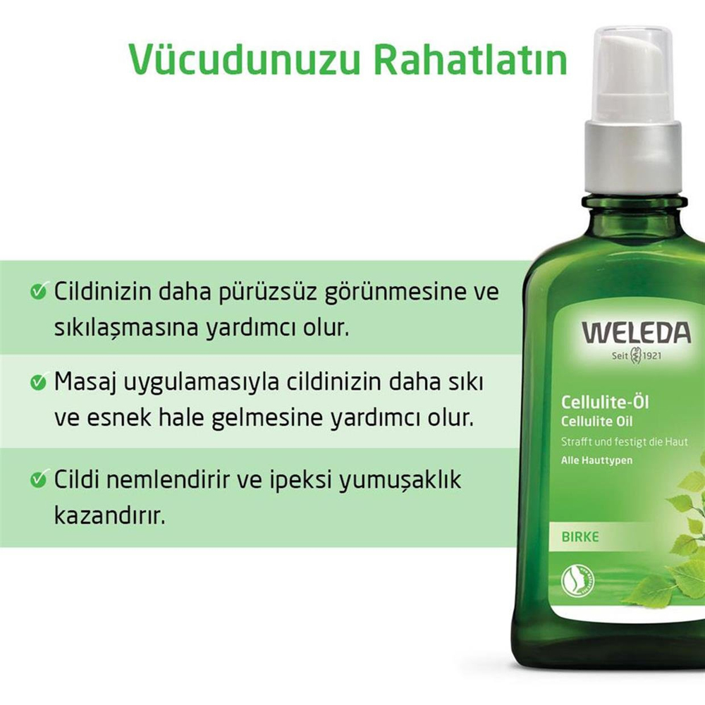 Weleda Birke Cellulite-Oil Selülit Yağı 100 ml