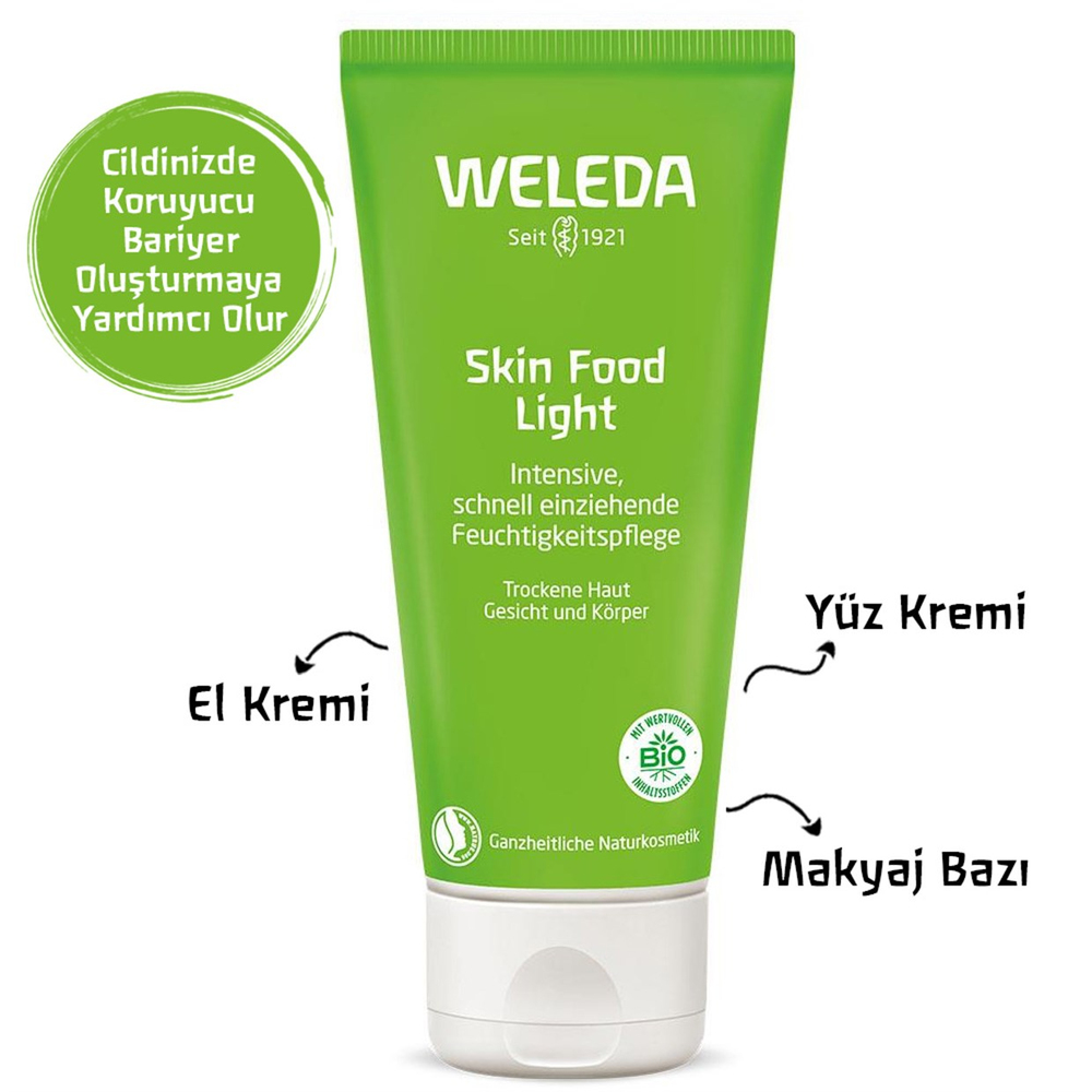 Weleda Skin Food Light Nemlendirici ve Besleyici Organik Bakım Kremi 75 ml