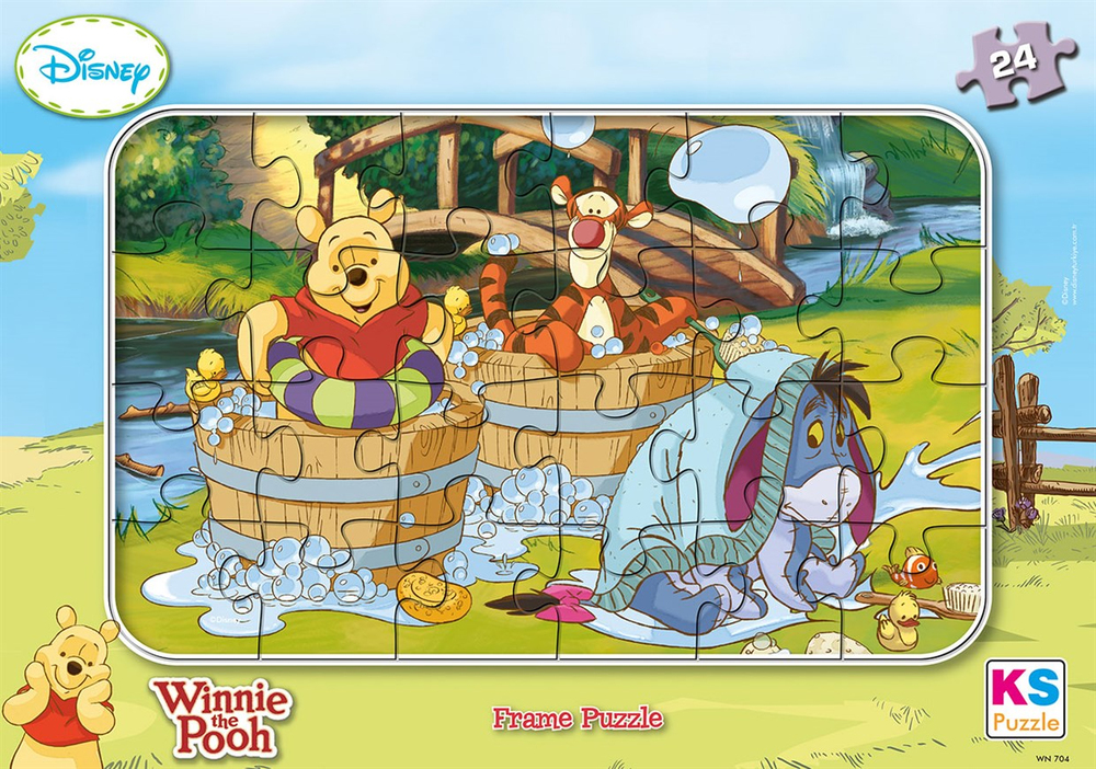 WINNIE THE POOH FRAME PUZZLE - 24 PARÇA