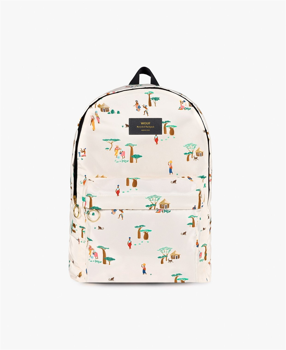 WOUF BAOBAB RECYCLED BACKPACK - GERİ DÖNÜŞÜMLÜ SIRT ÇANTASI