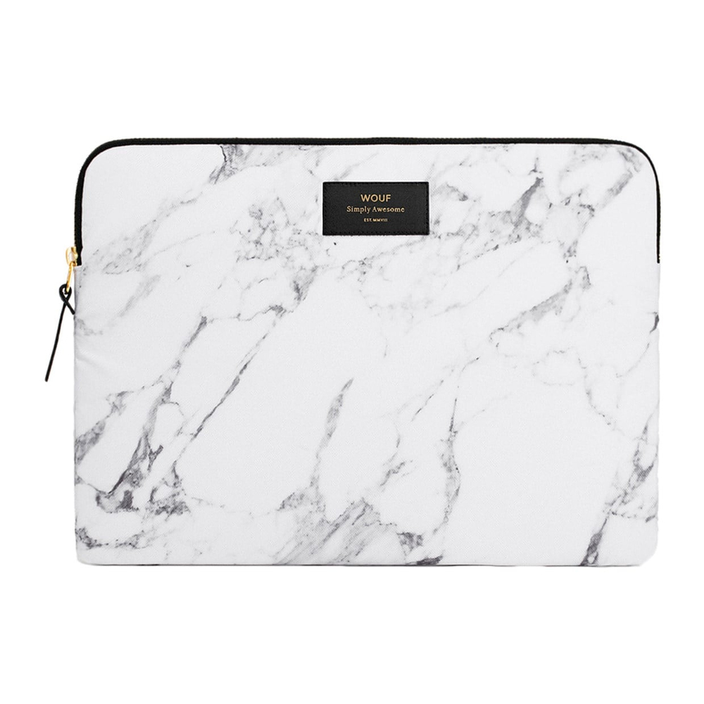 WOUF - BEYAZ MERMER DESENLI LAPTOP ÇANTASI 13″