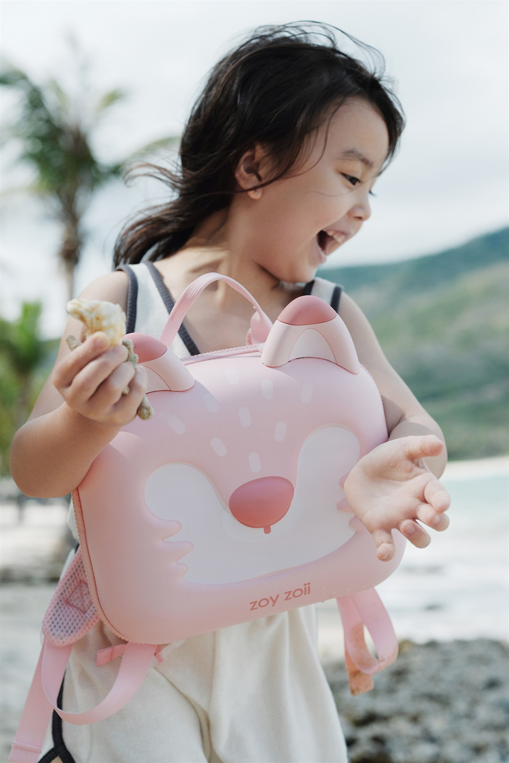 Zoyzoii Animal Serisi Pink Fox Sırt Çantası