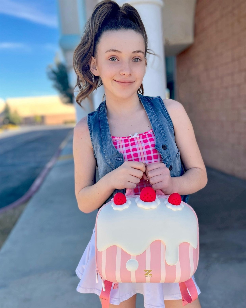 Zoyzoii Delicious Serisi Cream Cake Sırt Çantası