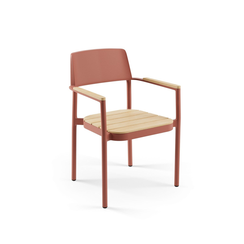 Alora Teak Alüminyum Kollu Sandalye