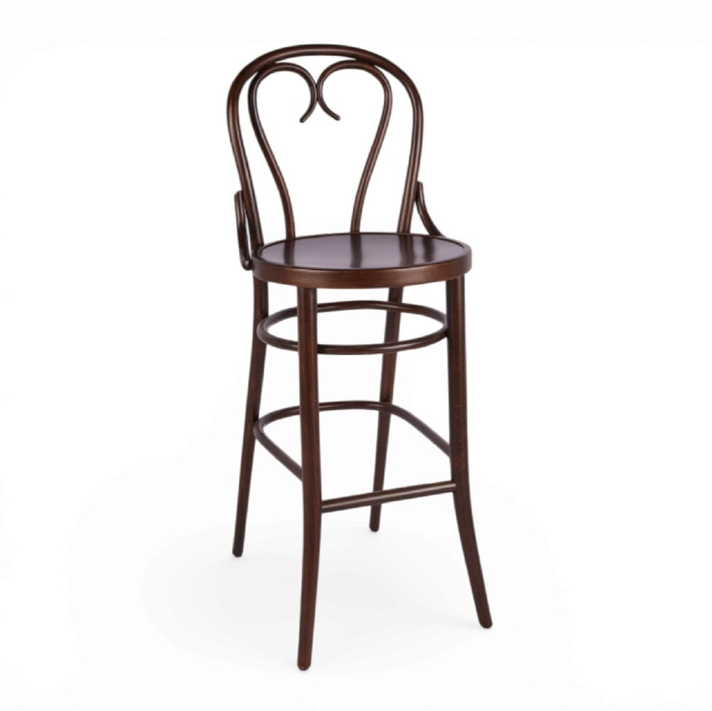 Miny Ahşap Thonet Bar Sandalyesi